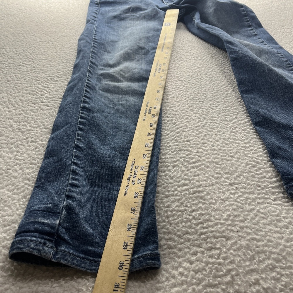 Levis Jeans Mens 32 x 32 Blue Denim Pants Slim Straight 514 Adult Cotton Chore - Picture 7 of 16